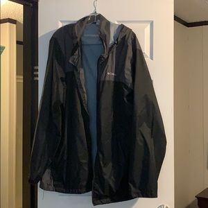 Men’s Columbia rain jacket
